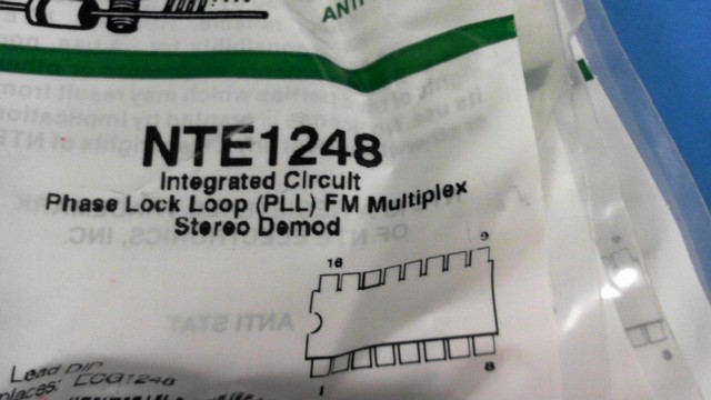 New (5pcs) NTE1248 NTE ELECTRONICS IC Consumer