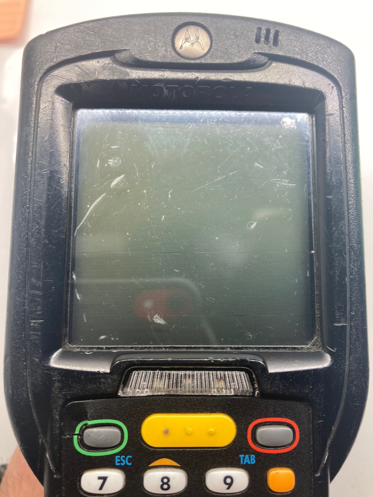 Parts Untested Motorola MC3090 Mobile Computer Barcode Scanner Gun Configuration