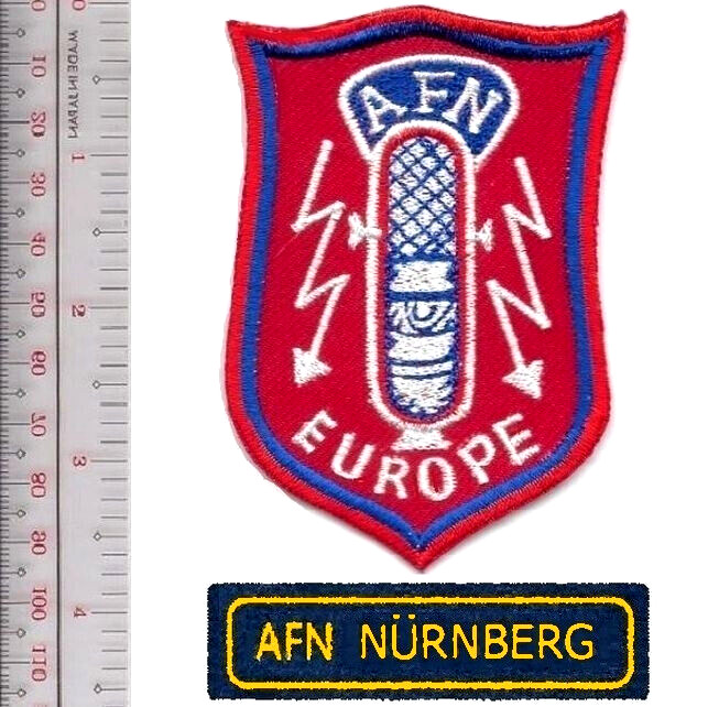 American Forces Network AFN Germany Nurnberg Studio Tab USAREURNO TARIFF