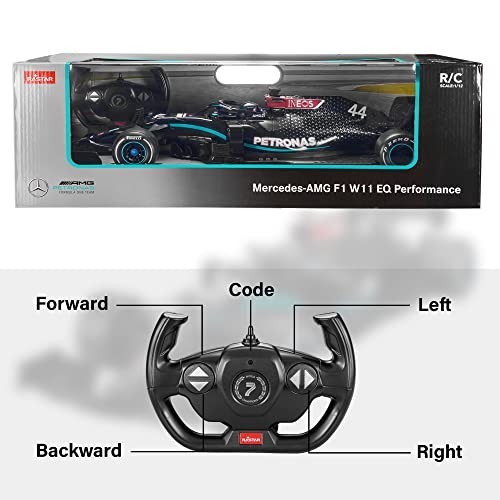 RC Car 1/12 Scale 2.4Ghz Mercedes-AMG F1 W11 EQ Performance Officially Licensed