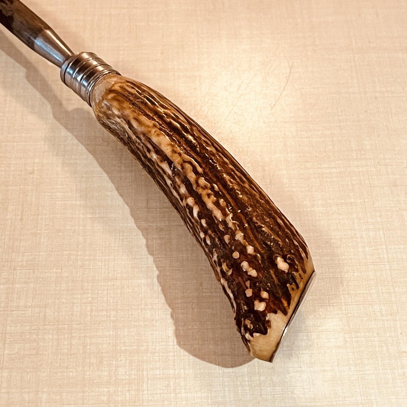 VTG Stag Horn Handle Knife Sharpener
