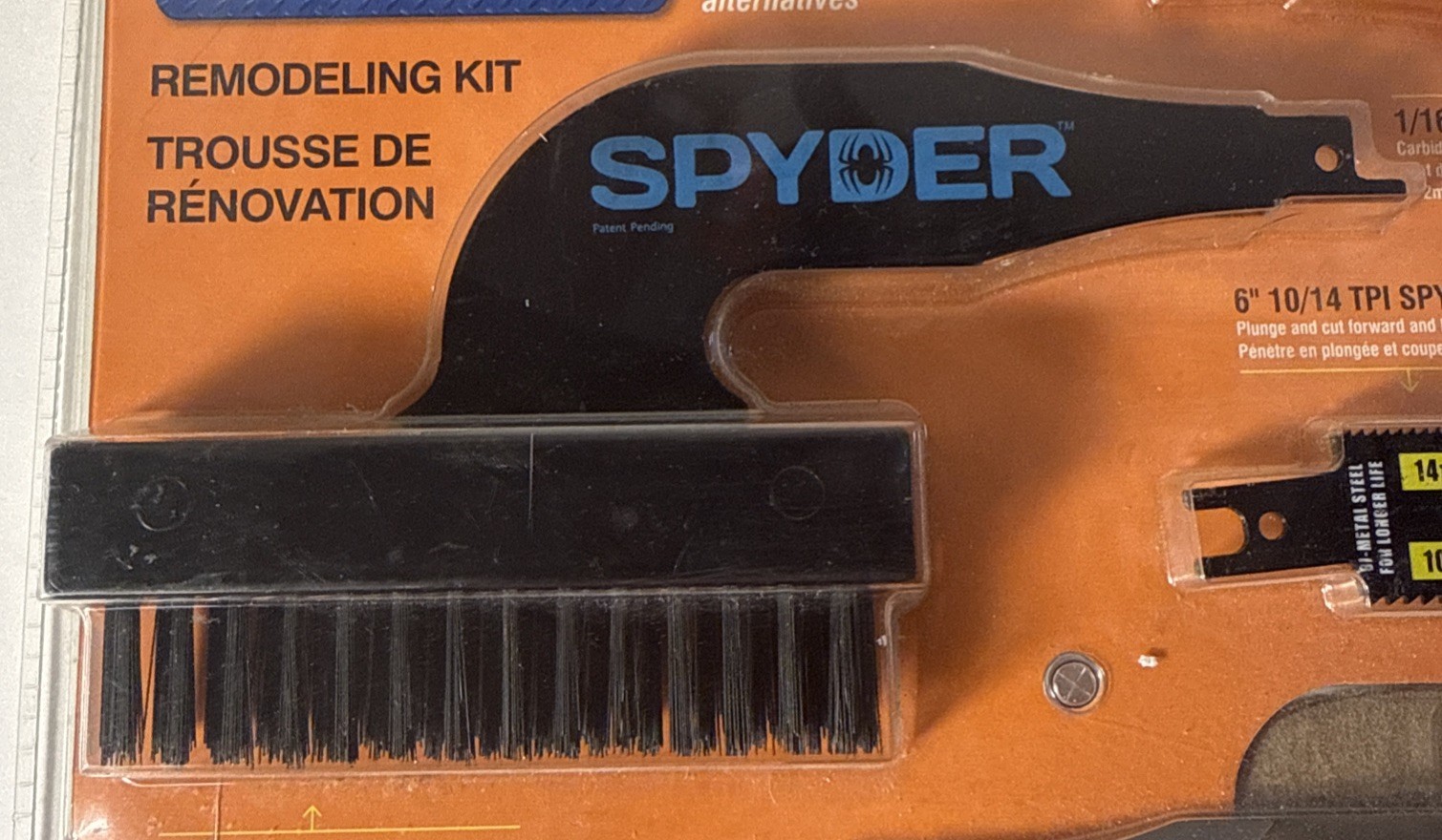 SPYDER REMODLEING 5 PIECE KIT Tools For Reciprocating Saws - Open Box