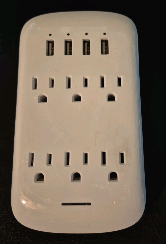 Litesun, Six Outlet With Surge Protector, Model: LA-9A-11