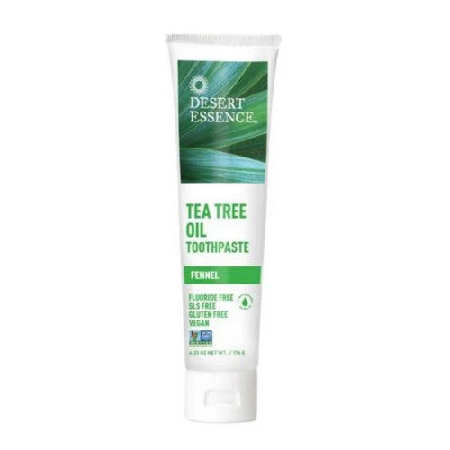 Tea Tree Oil Toothpaste Fennel; 6.25 Oz