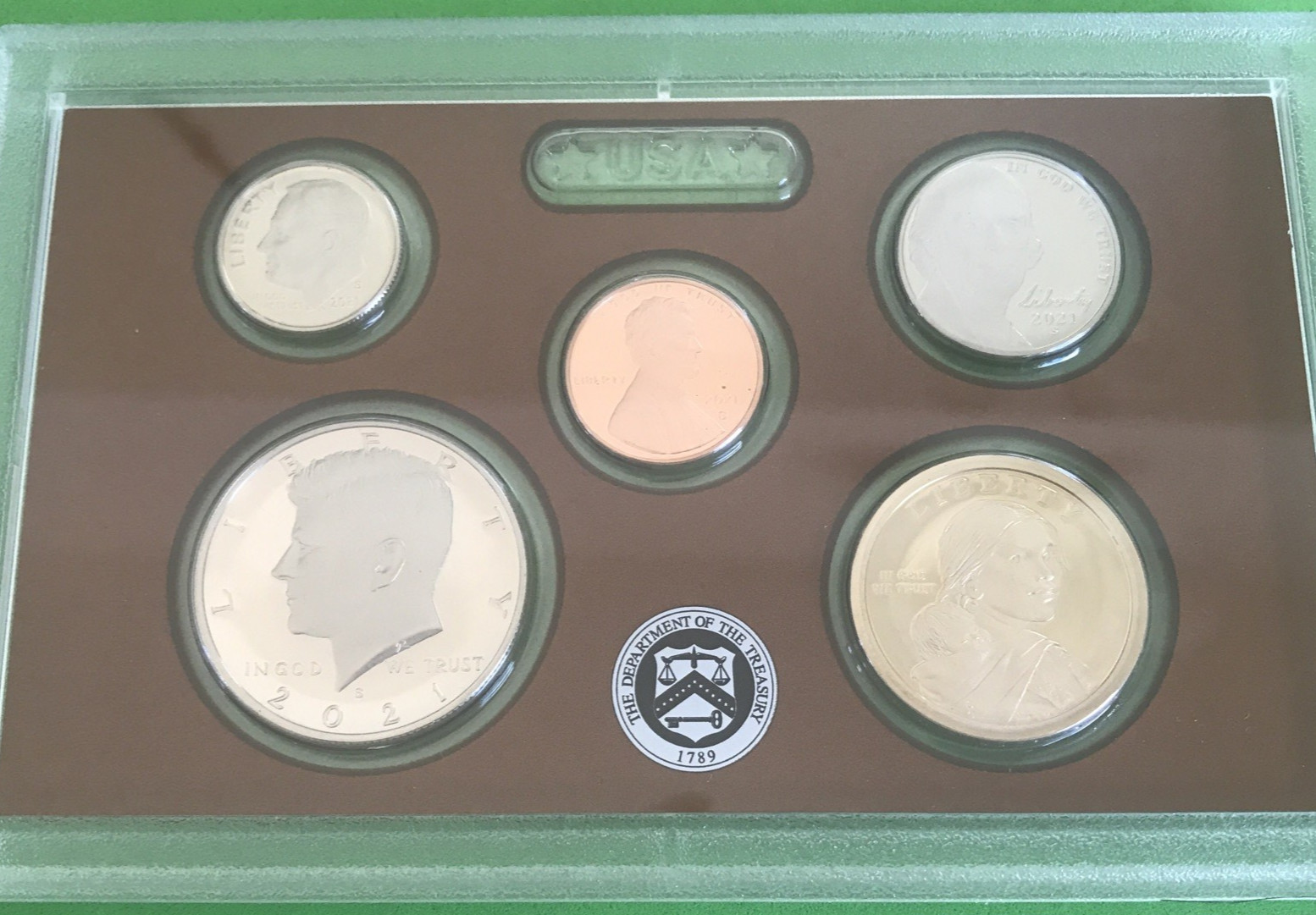 2021 Clad Proof Set U.S. Mint Original Government Packaging OGP COA