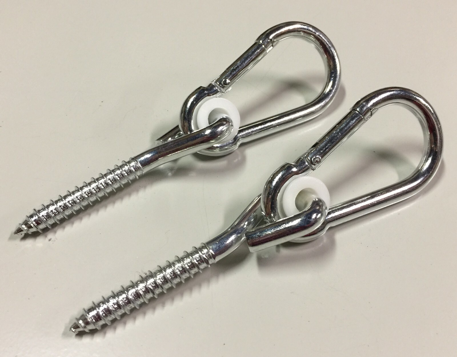 Swingset swing hanger,Lag thread hanger with snap hook,swingset hardware,PairZP