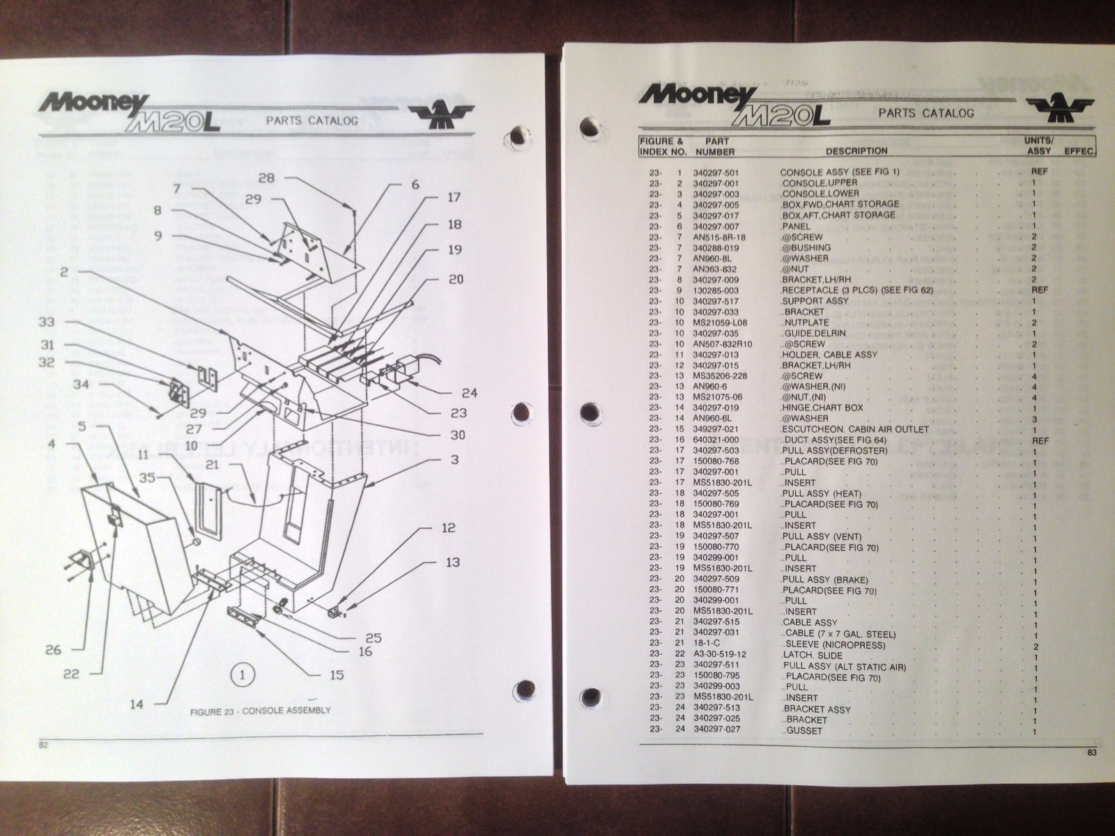Mooney M20L Parts Manual