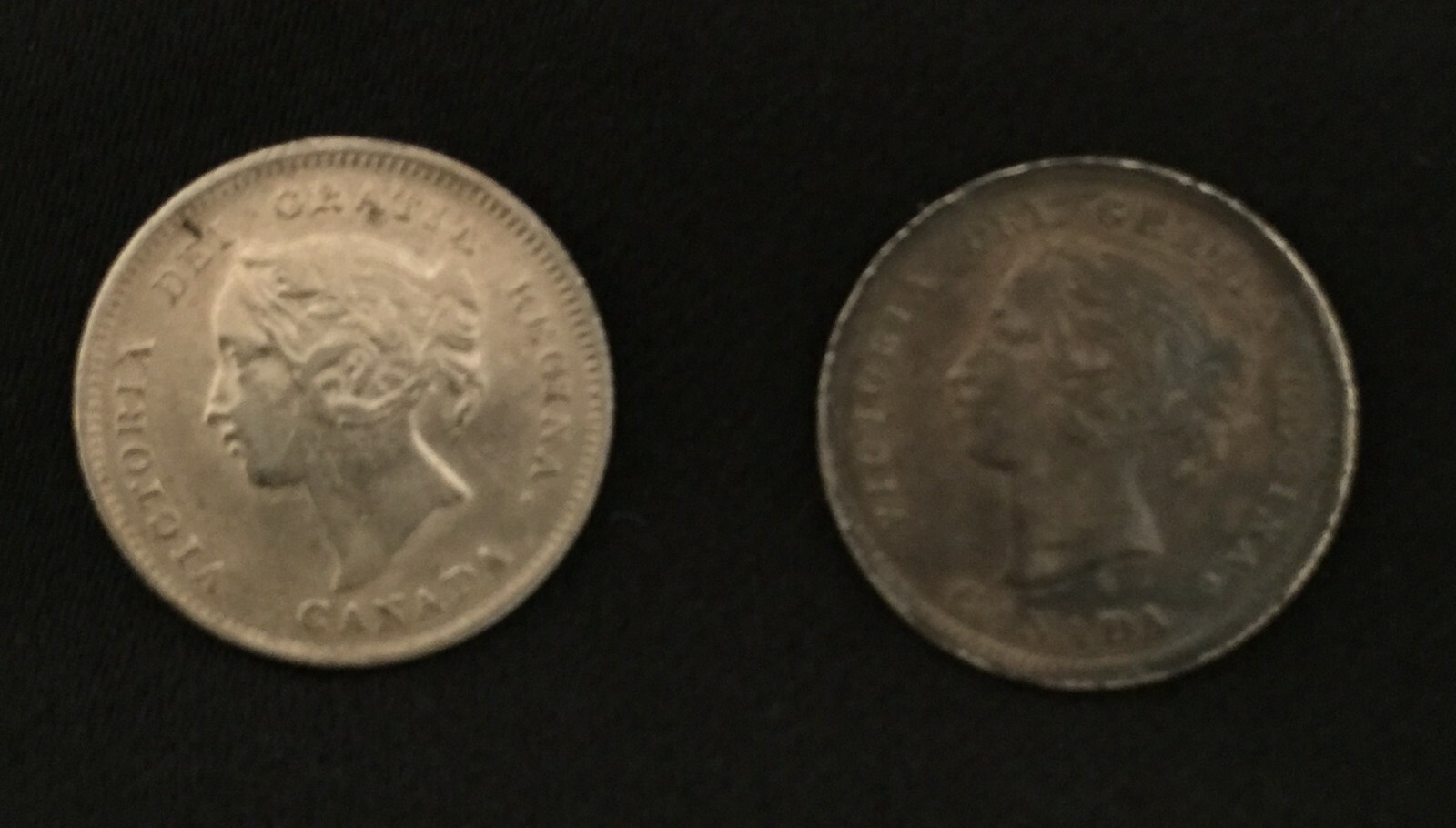Canada 5C 1897 & 1899 Higher grades problems (#1698)