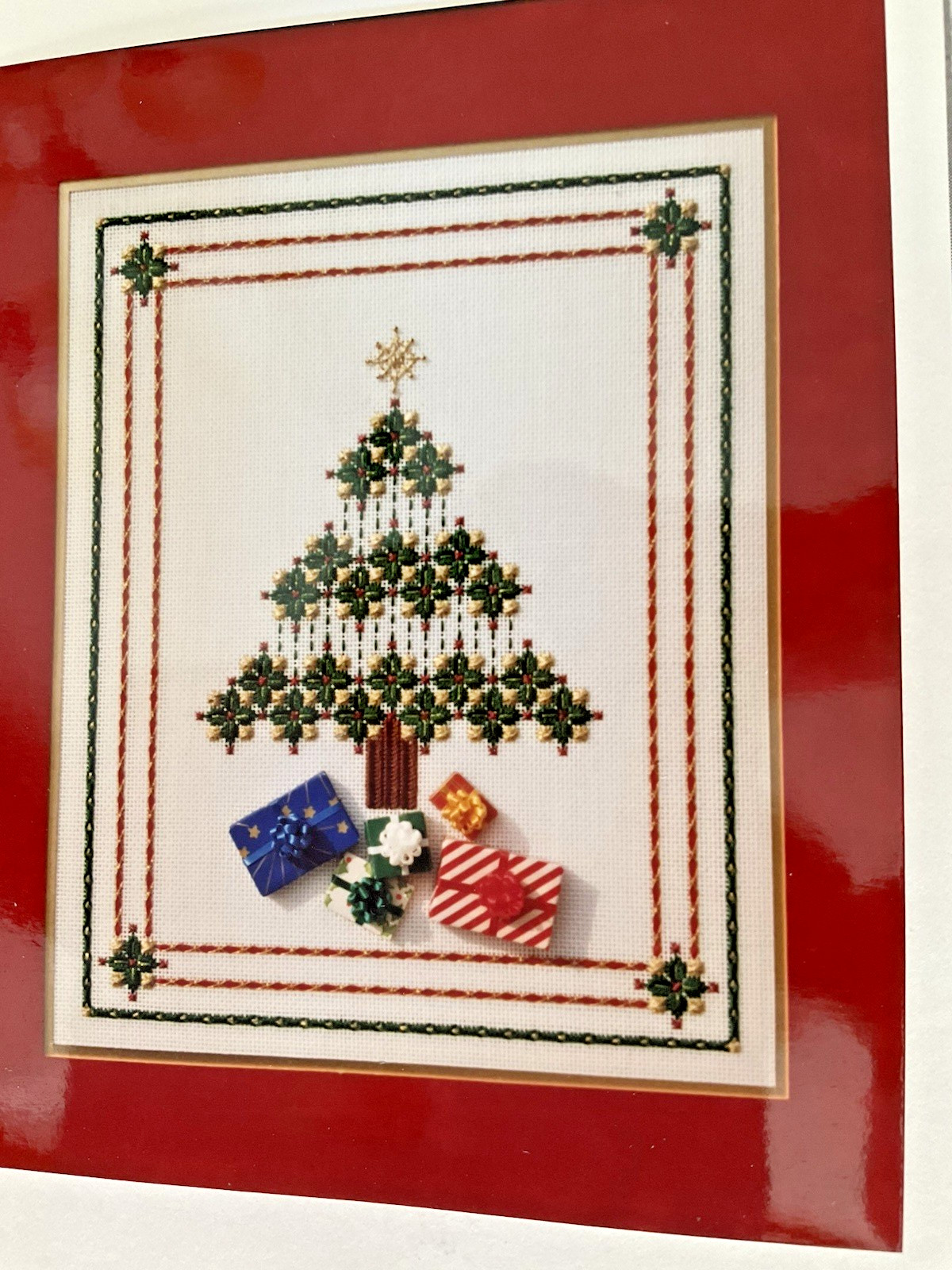 Susan Johnson Needlepoint Chart Christmas Remembered Designed for 18 Ct Canvas