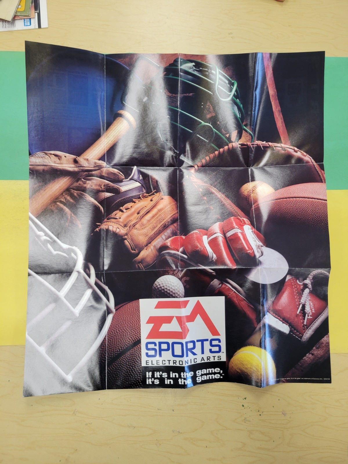 sega genesis electronic arts poster Insert