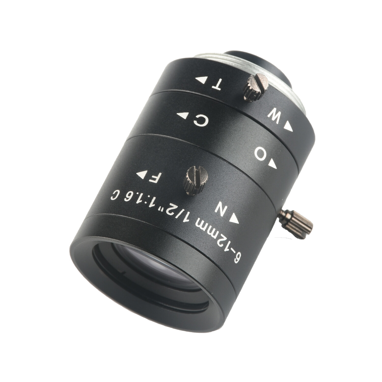 3 Million Pixel 6-12mm Industrial Lens Manual Zoom No Distortion Inspection Lens