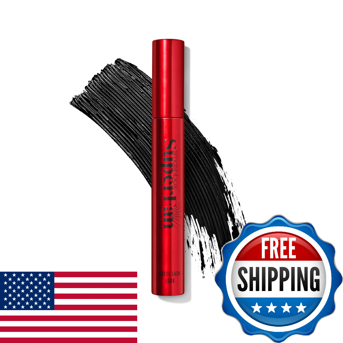 Smashbox Super Fan Lash Lengthening Long-Wearing Without Clumping 0.34 Fl Oz