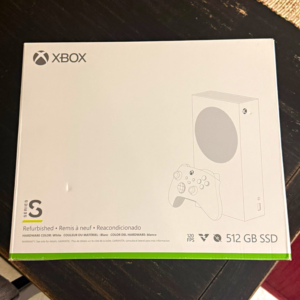 Microsoft Xbox Series S 512GB White All-Digital Console 1440p QHD