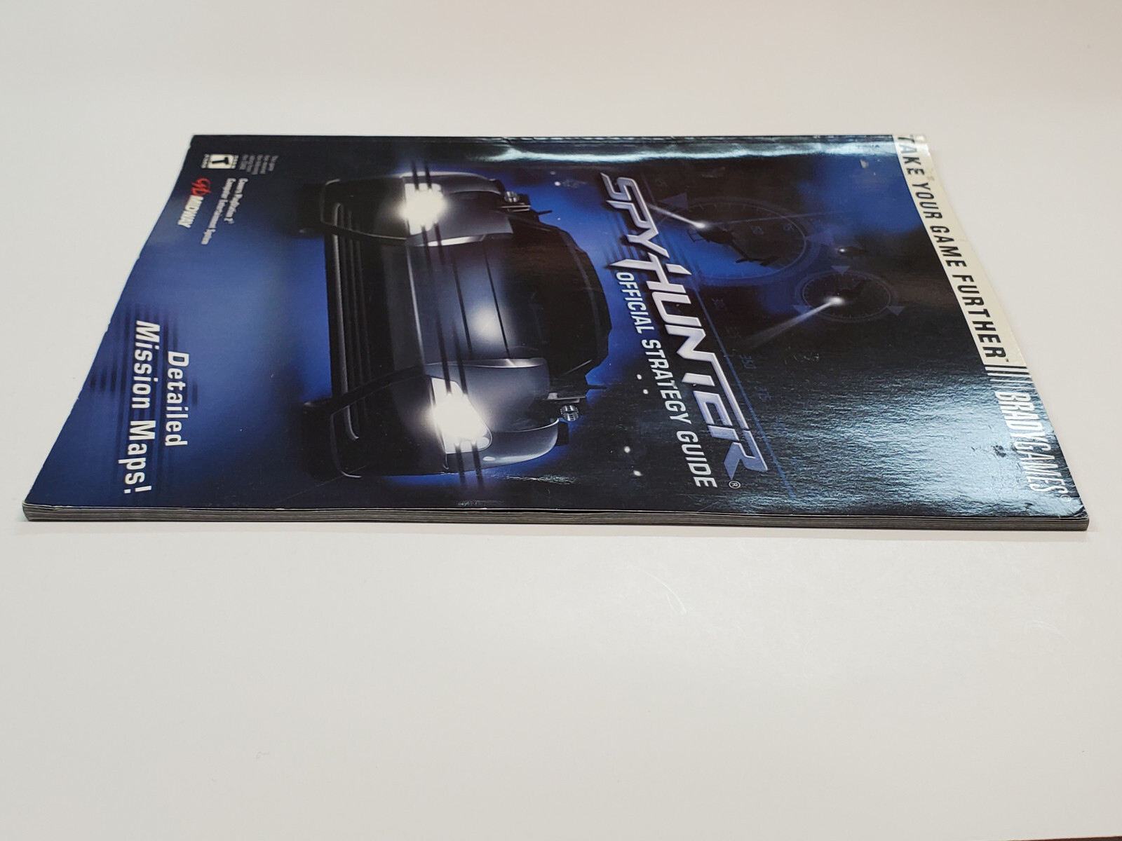 Spy Hunter Brady Games Strategy Guide Book *