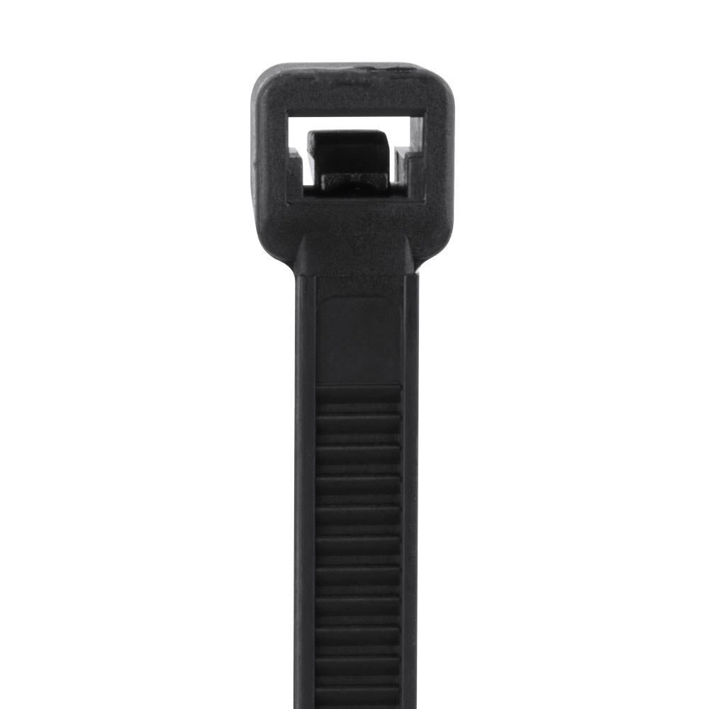*OPEN BOX* Construct Pro 14″ Self-Locking Nylon Cable Ties (100 Pack, Black)