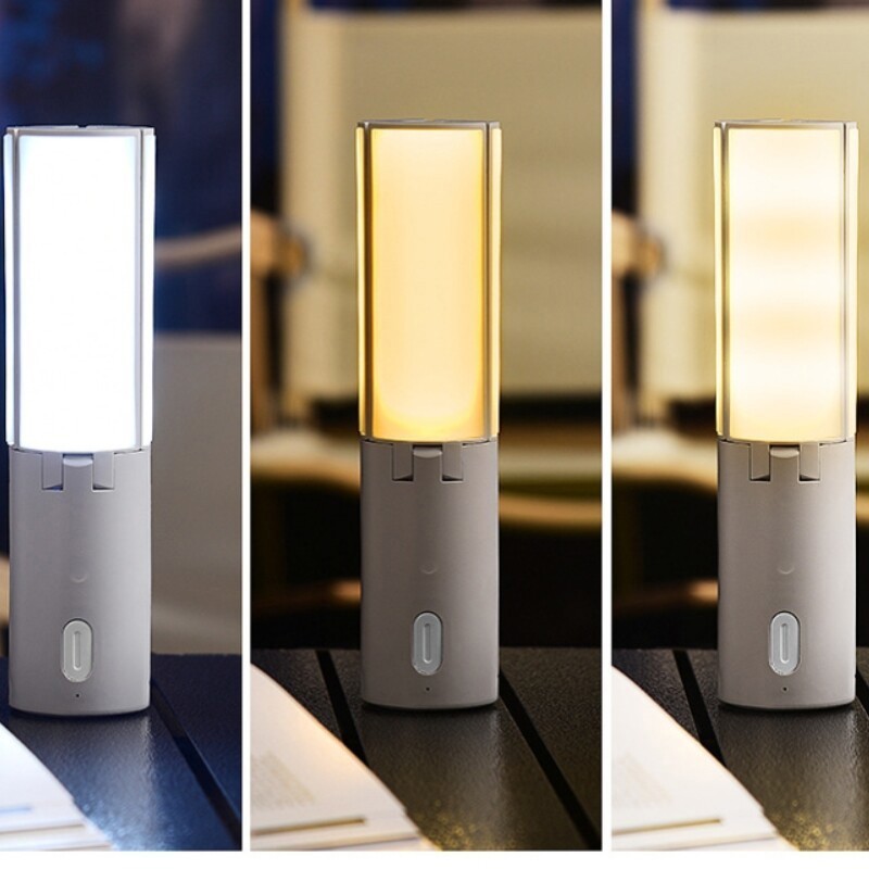 Portable Foldable LED Camping Light Dimmable Hanging Lamp