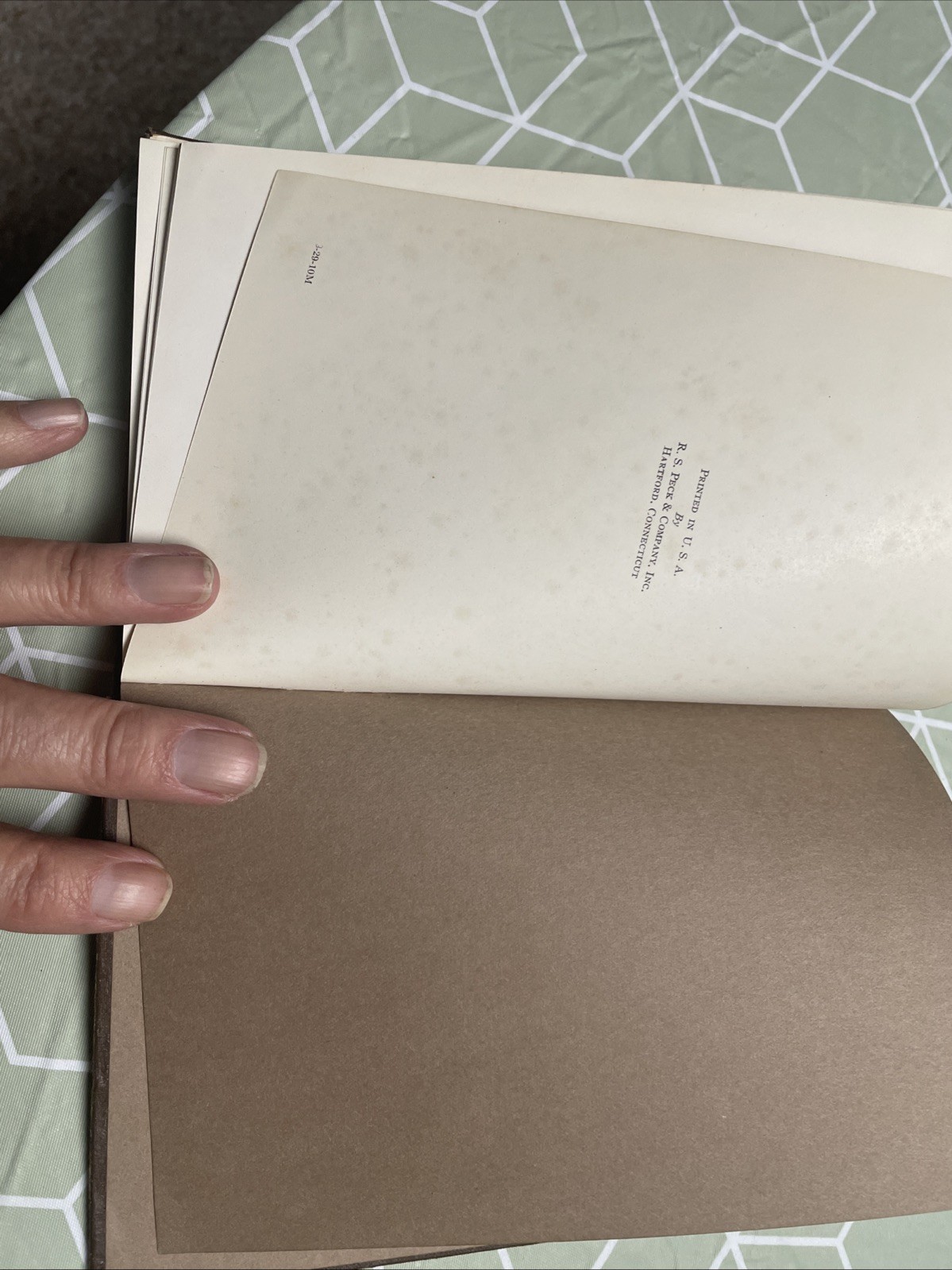 1929 PRATT & WHITNEY Gages Book
