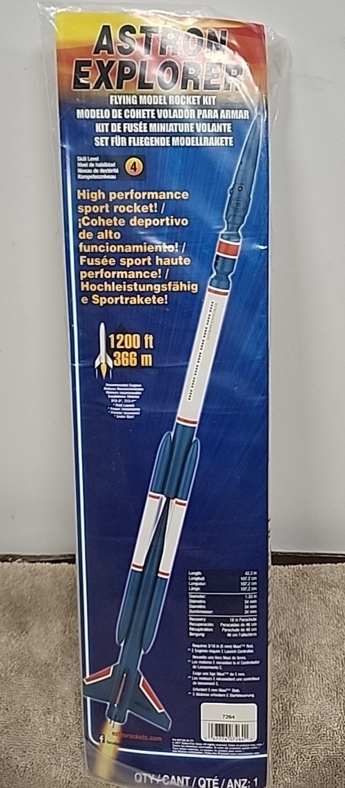 Estes Astron Explorer 7264 (NOS) NEW OLD STOCK Free Shipping! No Reserve!