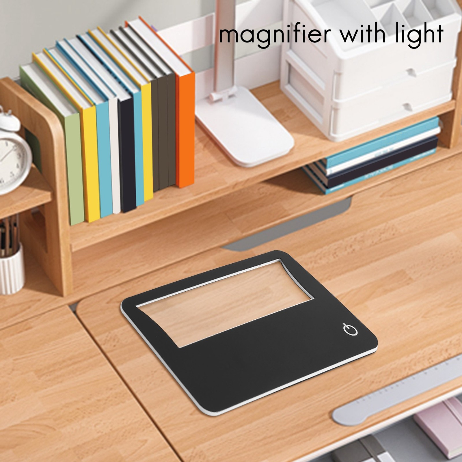 Credit Card Size Lighted 3X Magnifier Bundle Includes 2 Magnifiers, Each9483