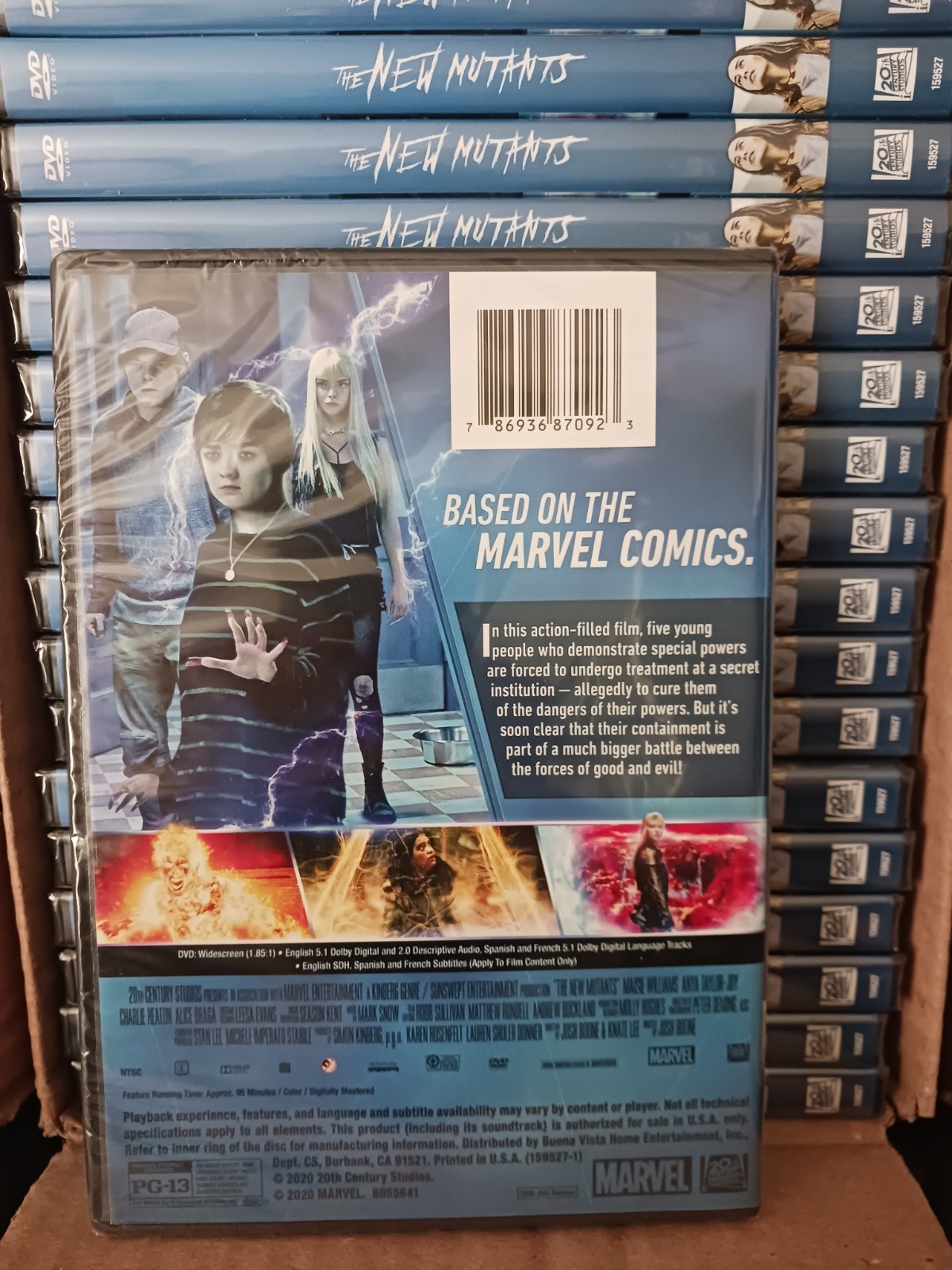 The New Mutants Factory Sealed (DVD, 2020)