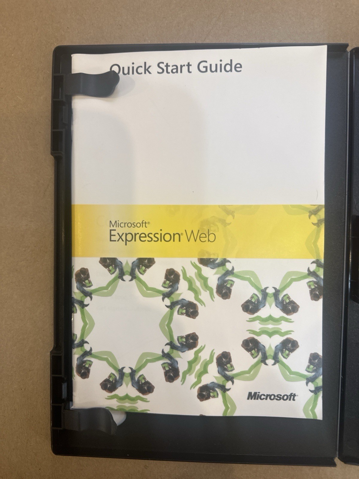 Microsoft Expression Web – Case & CD, 2007, English