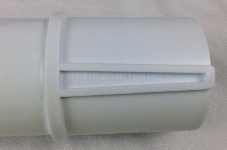 QTY 4 PVC REPLACEMENT ADJUSTABLE LEG 50-B670-B1 1 RUBBER TIP FREE SHIPPING
