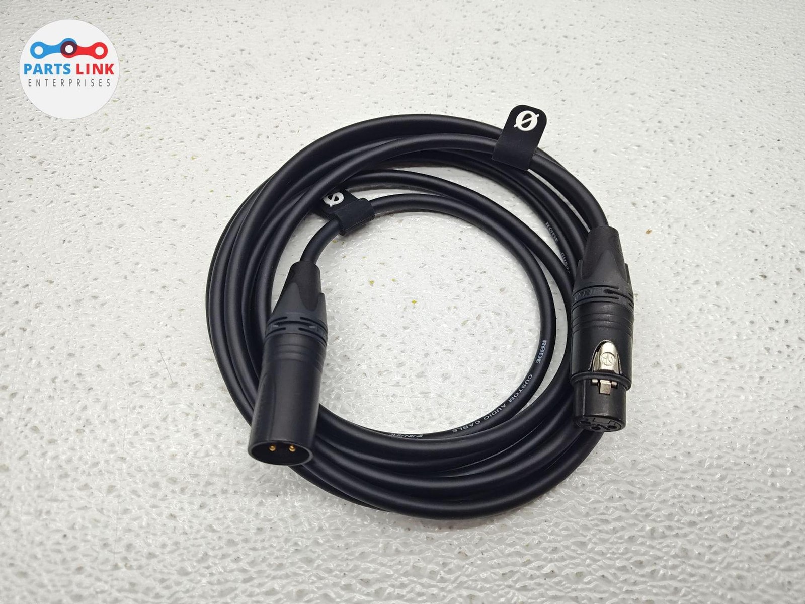 RØDE RODE XLR-3 3M 10ft Microphone Cable Male to Female Black - Used