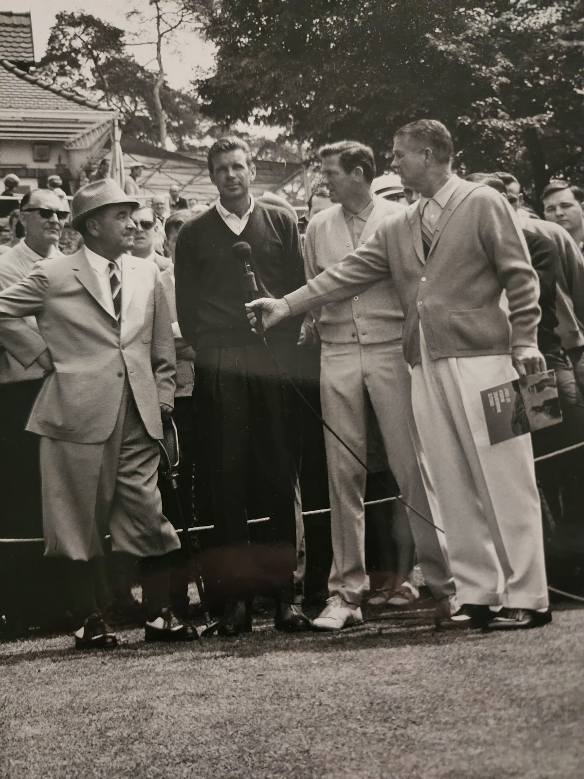 Shell's Wonderful World of Golf Photograph 1967 Henning Sanders Sarazen Demaret