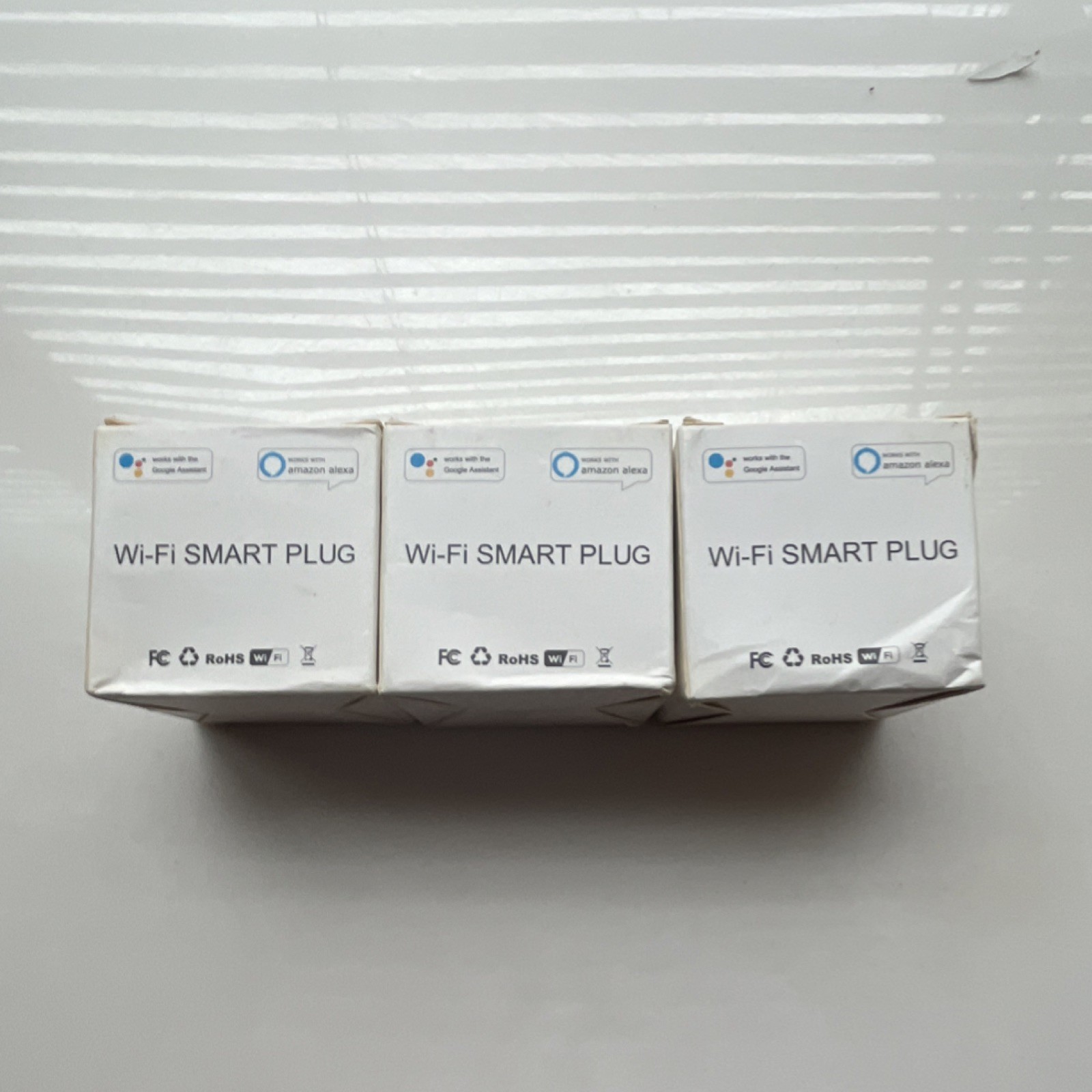 Wi-Fi Smart Plug 3-Pack Remote Control Voice Timing Schedule Alexa Google