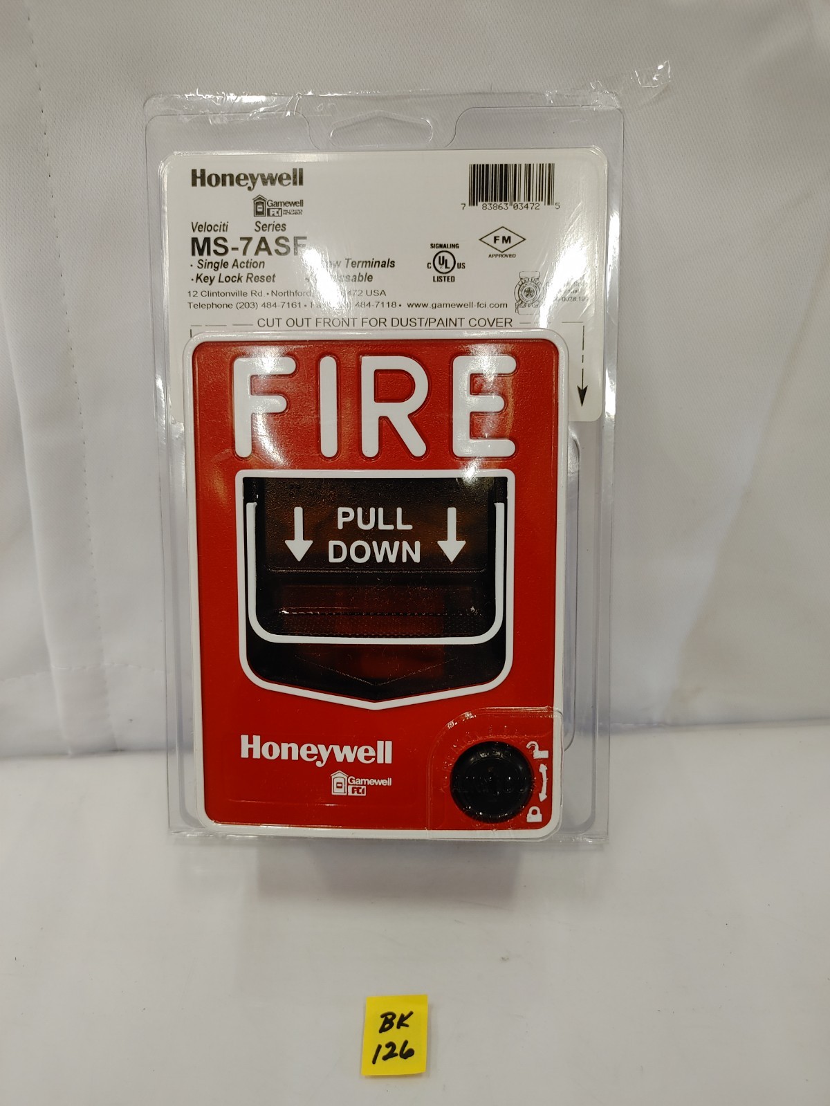 Gamewell-FCI MS-7ASF Pull Station