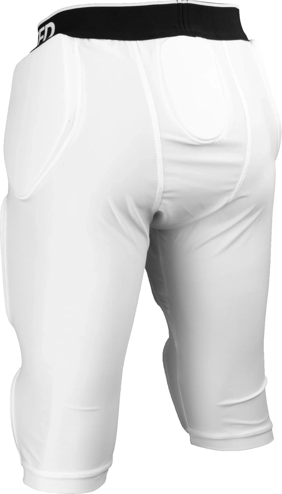 Sports Unlimited Omaha Adult 7 Pad Integrated Football Girdle Small White New