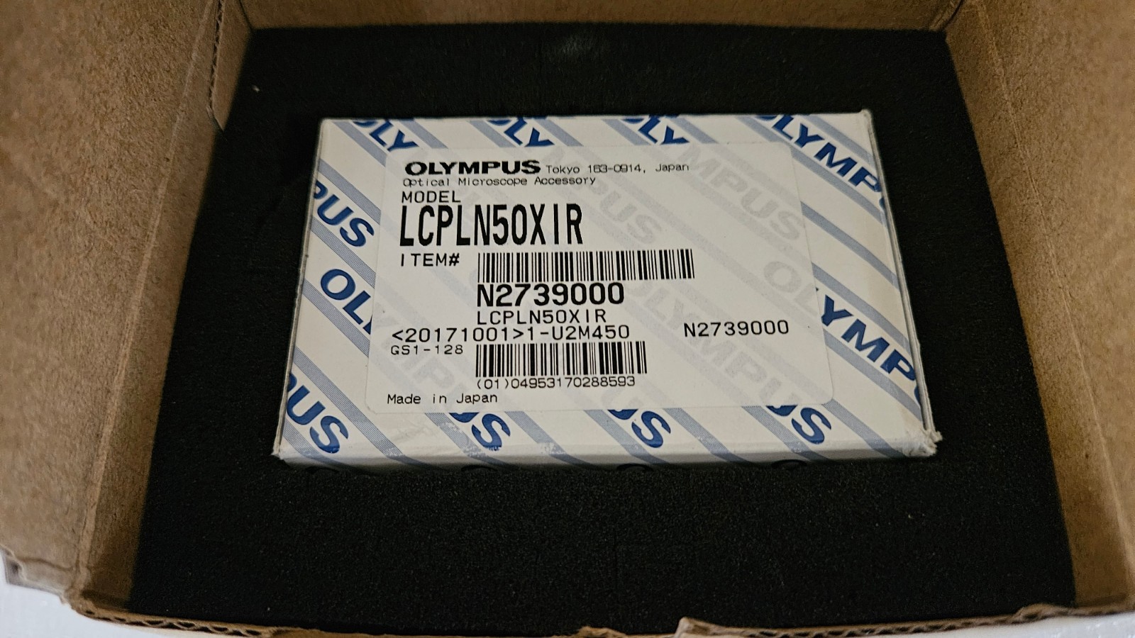 Olympus LCPLN50XIR 50X NIR Microscope Objective