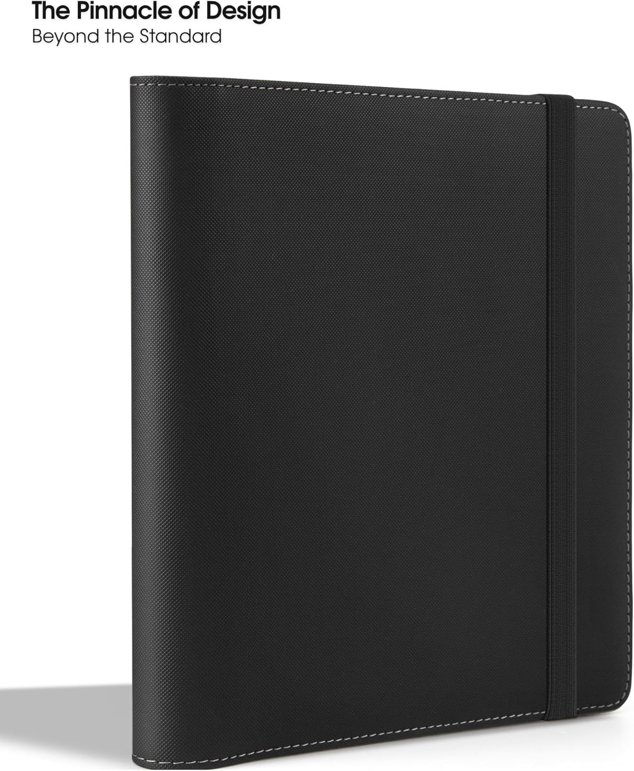 96 Toploader Binder | 4-Pocket with Strap | Compact Side-Load Album for TCG & Sp