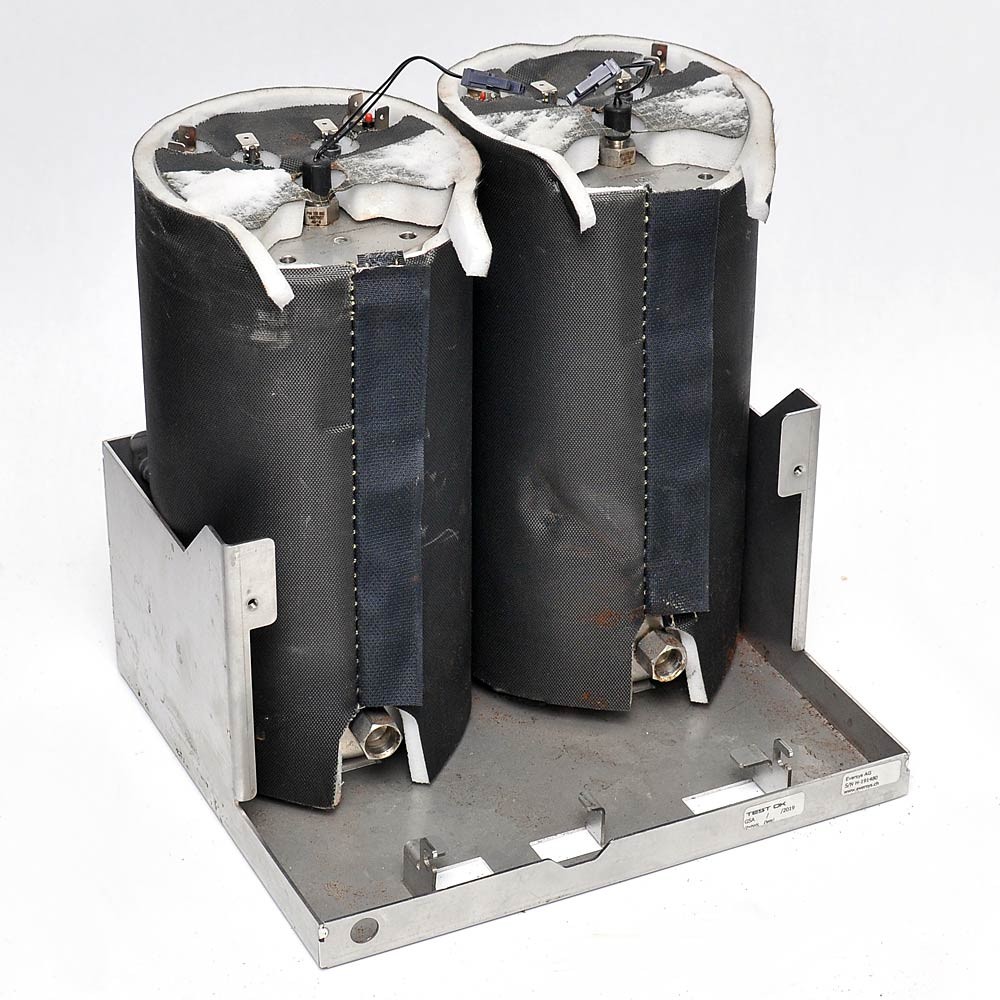 Eversys E'4 Espresso Boiler Twin Stainless Boiling Vessels w/ Heaters, Switches