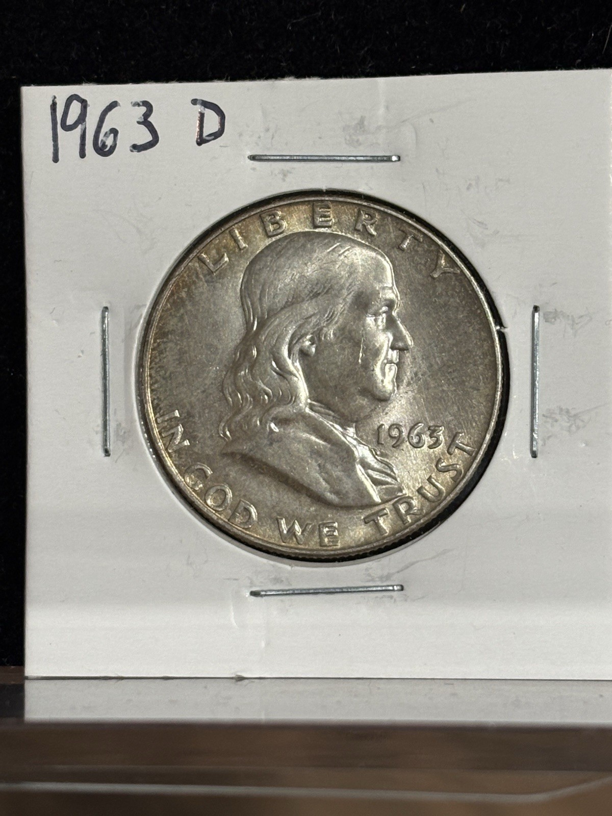 1963 D Franklin Half Dollar AU