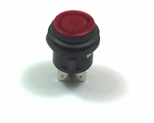 CYGUSA Illuminated 110VAC ON/Off Switch - RED