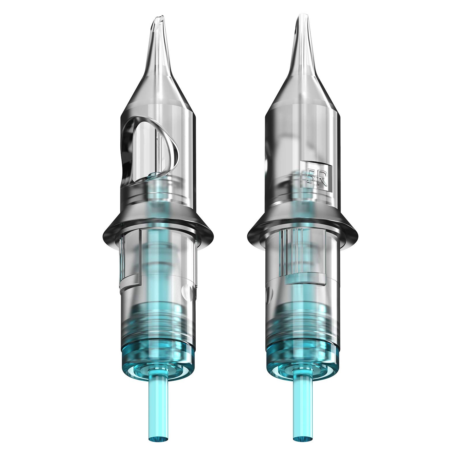 STIGMA Aquamarine Knight Tattoo Cartridges #10(1RL) 20Pcs 1001RL, light blue