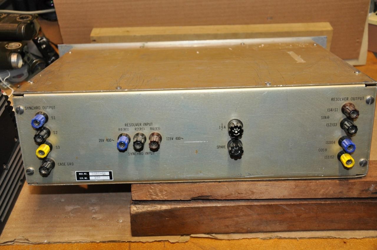 SINGER GERTSCH DSRS-5R Decade Synchro Resolver Standard 400Hz