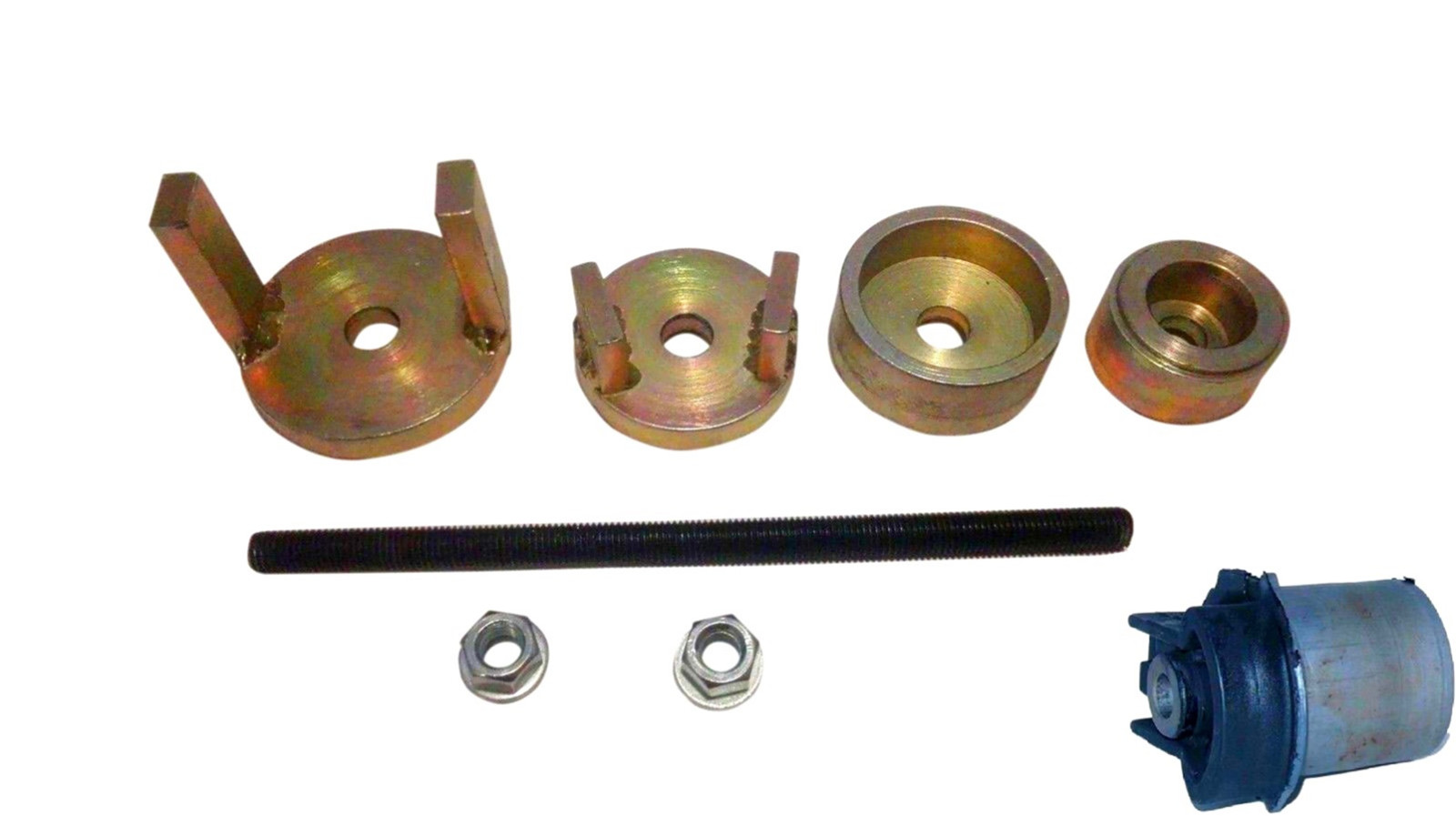 TOYOTA WILL REAR SUSPENSION SUBFRAME REMOVAL INSTALL BUSHES BUSH  TRAILING TOOL