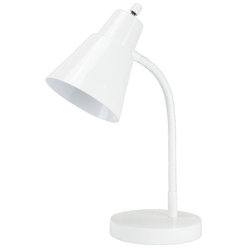 Boston Harbor TL-TB-170-WH-3L Flexible Desk Lamp, 120 V, 60 W, 1-Lamp, CFL Lamp,