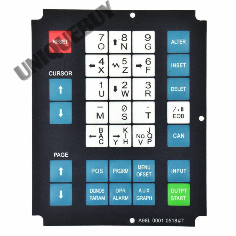 Membrane Keypad for Fanuc OT-A98L-0001-0518#T Keysheet Keyboard Switch Button