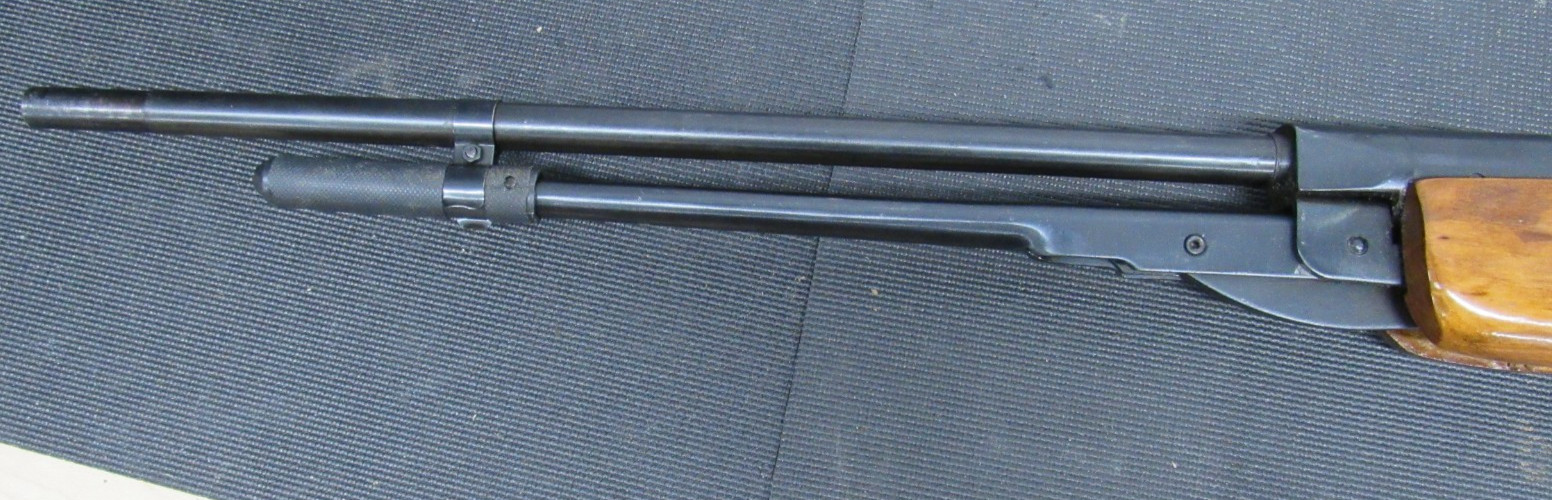 National Standard Break Barrel Air Rifle 4.5 Wood Stock Optronics RB-415 Scope