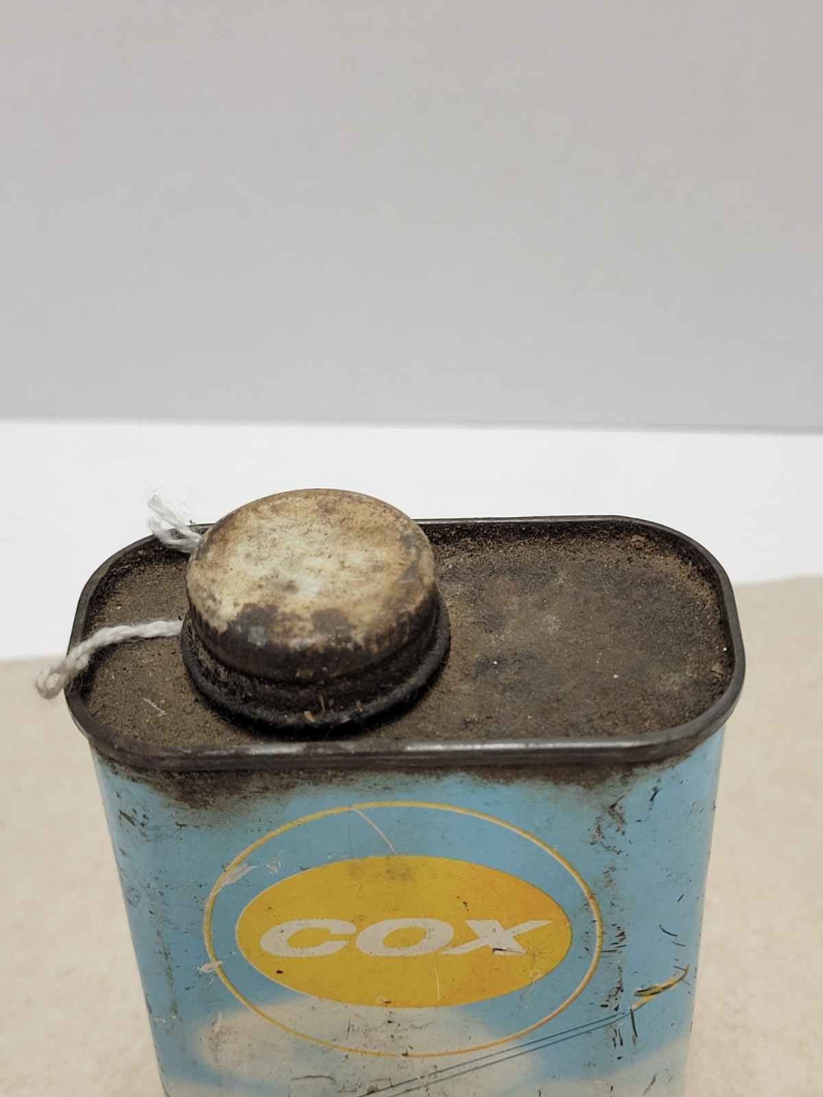 COX THIMBLE DROME AIRPLANE EMPTY GLOW FUEL CAN