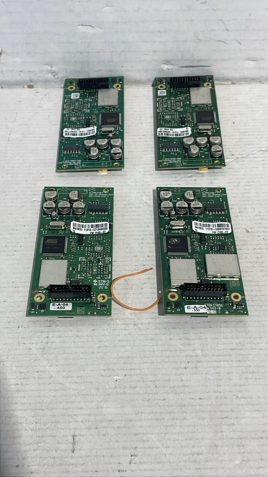 Alarm.com ADC-200H-EVD-T Cellular Alarm Communicator Security Module Lot of 4