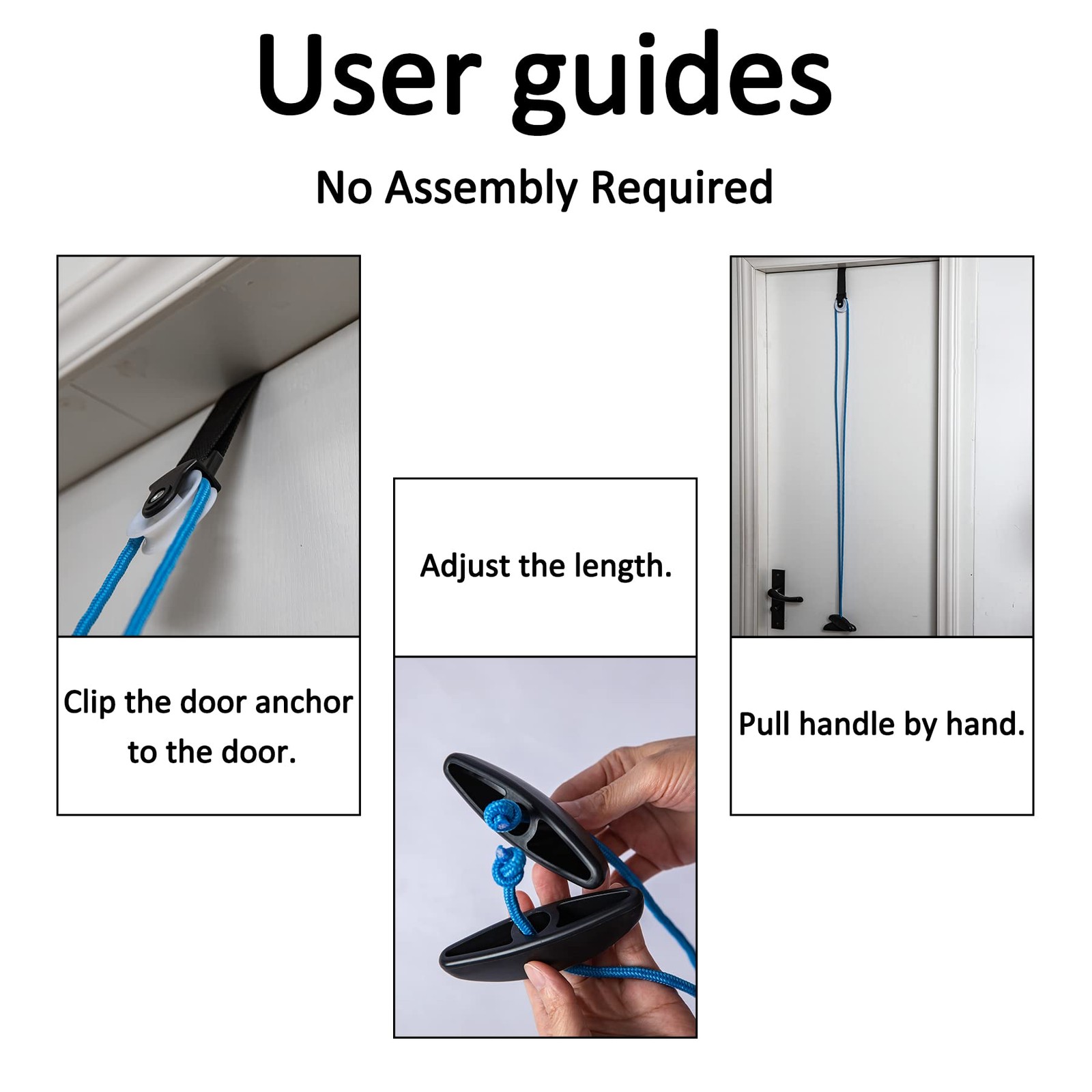 Shoulder Pulley Over The Door Physical Therapy System, Exercise Pulley, Blue