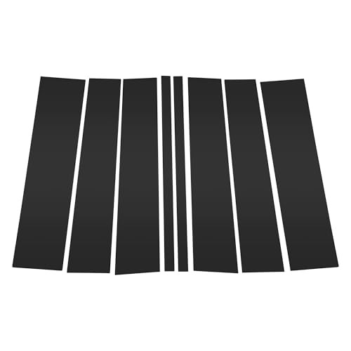 8 Pcs Door Pillar Window Trim for Ford Flex 2009-2015 Front Rear Left Right