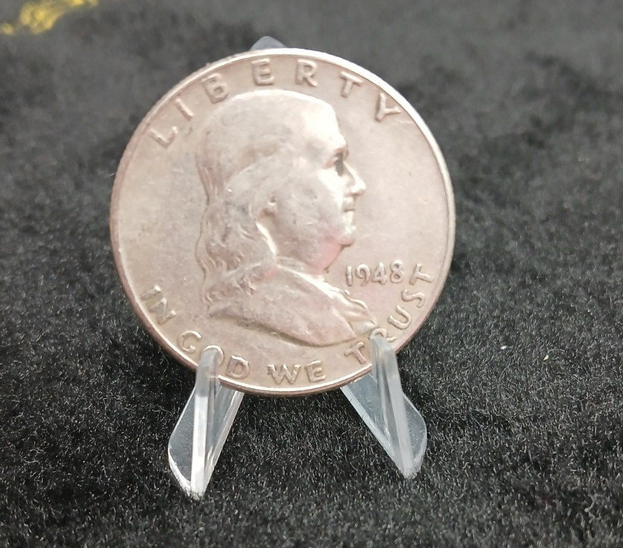 SILVER 90%  1948 P  FRANKLIN HALF DOLLAR TP-11063