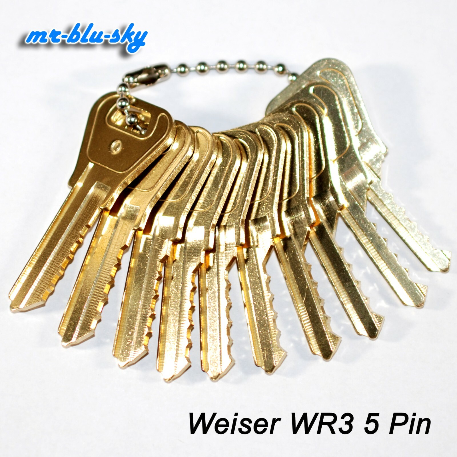 🔑 Weiser Lock WR3, WR5 Space and Depth Keys ~ DSD#065, C50