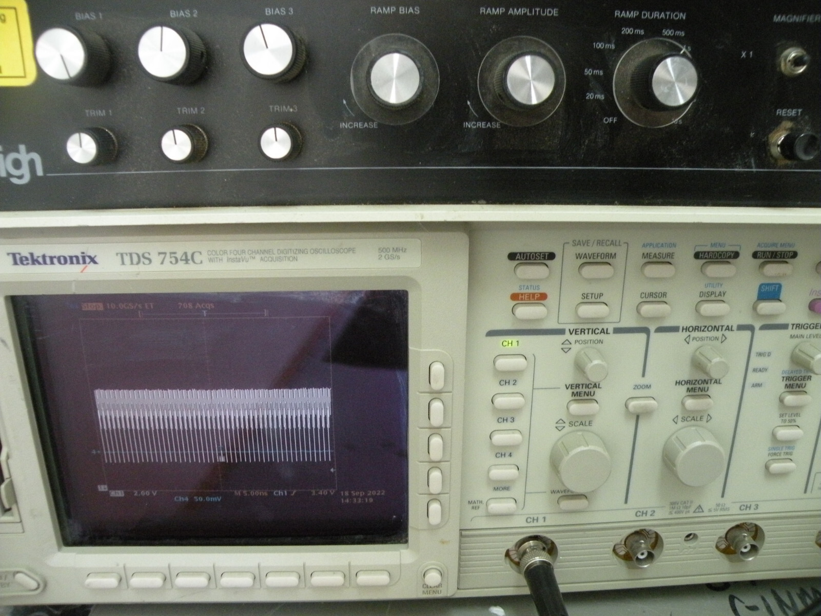 Burleigh RC-43 Programmable Ramp Generator