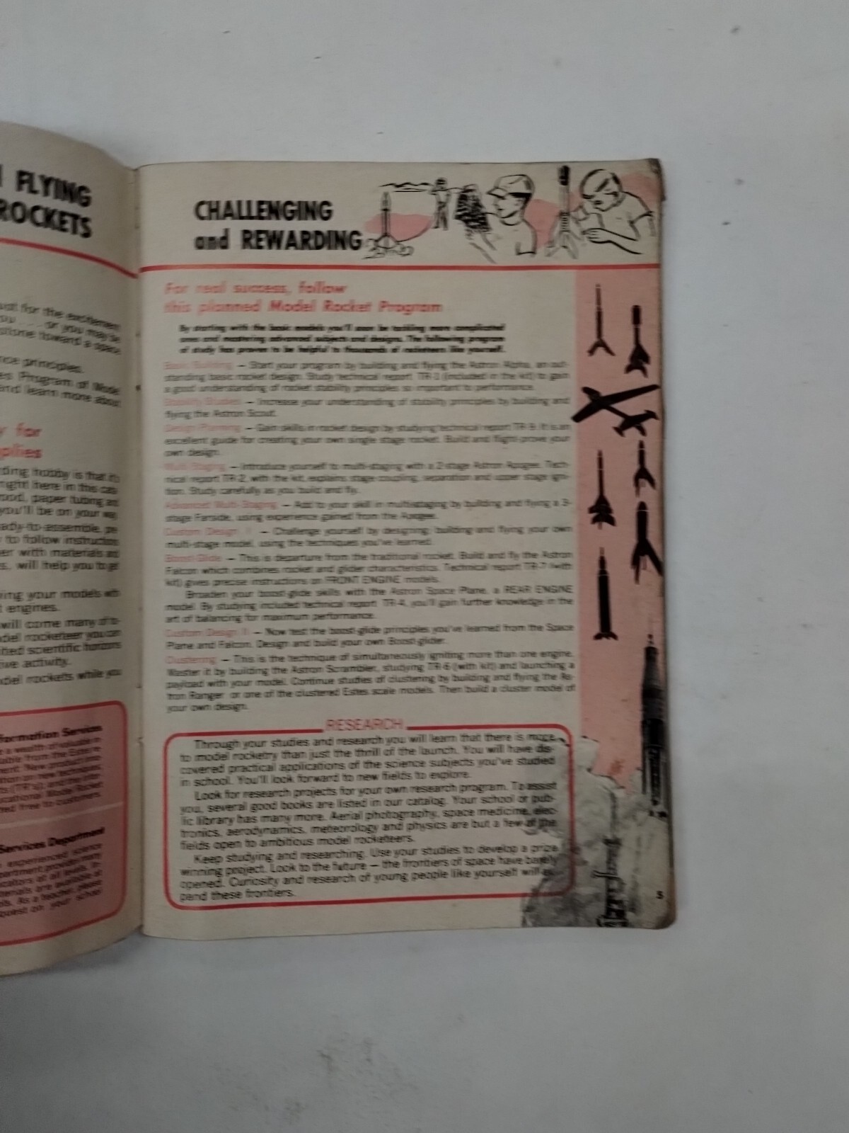 Estes Rocket Supplies "Model Rocket" Supplies Catalog 1969-original